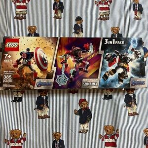 LEGO Avengers 3-in-1 Pack - Red, Blue, Black